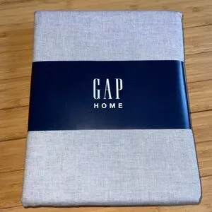 Gap Home Organic Cotton Window Curtain Pair